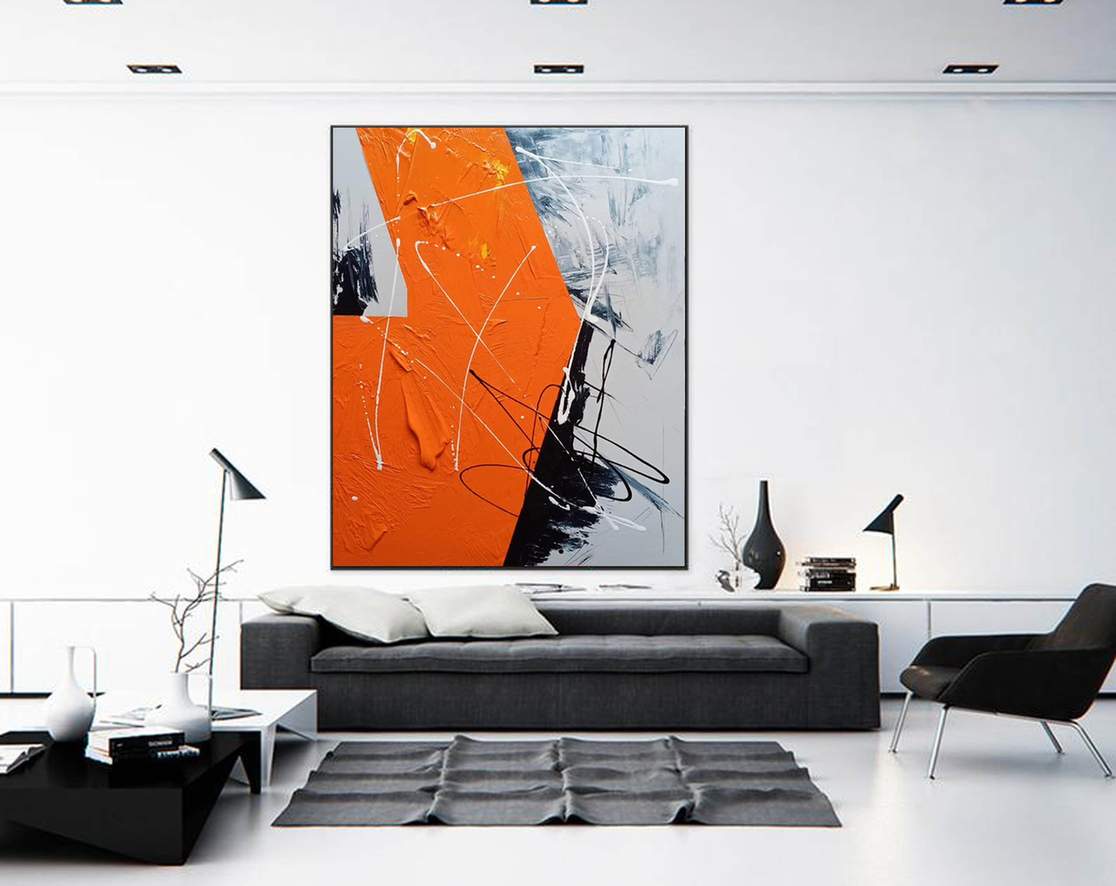 textured entryway wall art